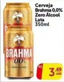 Pires Cerveja brahma 0,0% zero álcool oferta