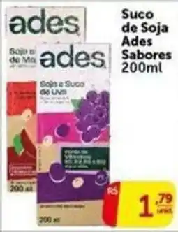 Pires Suco de Soja Ades Sabores oferta