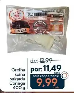 Coop Orelha suína salgada Coringa oferta