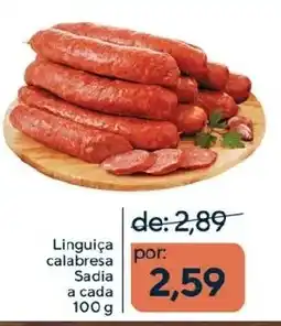 Coop Linguica calabresa sadia oferta