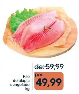 Coop Filé de tilápia congelado oferta