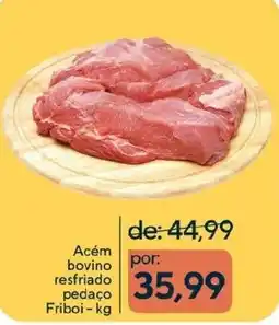 Coop Acém bovino resfriado pedaço Friboi - kg oferta
