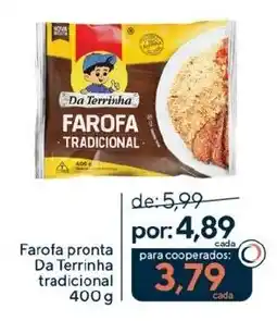 Coop Farofa tradicional oferta