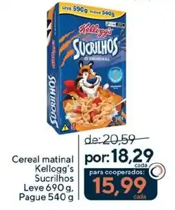 Coop Cereal matinal Kellogg's Sucrilhos oferta