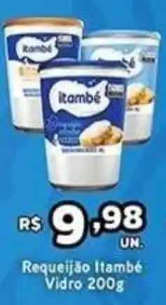 Cidade Supermercados Requeijão Itambé Vidro oferta