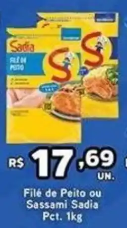 File de Peito ou Sassami Sadia