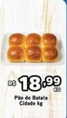 Cidade Supermercados Pão de Batata Cidade kg oferta
