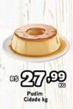 Cidade Supermercados Pudim Cidade kg oferta
