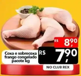 Coxa e sobrecoxa frango congelado