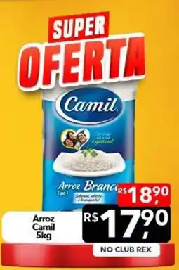 Supermercados Rex Arroz branco oferta