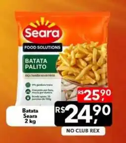 Supermercados Rex Batata palito oferta
