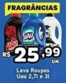 Cidade Supermercados Lava Roupas Uau oferta