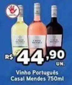 Cidade Supermercados Vinho Português Casal Mendes oferta
