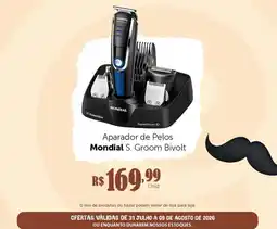 Comercial Esperança Aparador de Pelos Mondial S. Groom Bivolt oferta