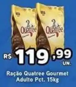 Cidade Supermercados Ração quatree gourmet adulto pct oferta
