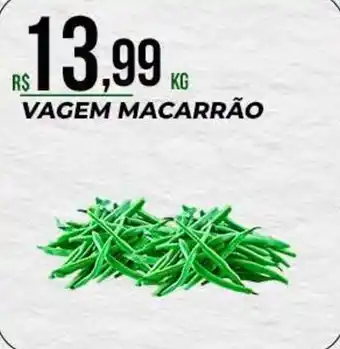 Supermercado Precito vagem macarrão oferta