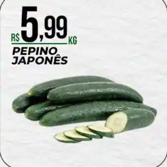 Supermercado Precito Pepino japonês oferta