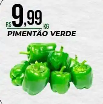 Supermercado Precito pimentão verde oferta
