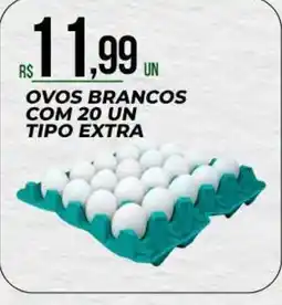 Supermercado Precito ovos brancos oferta