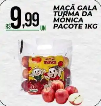 Supermercado Precito Maçã gala turma da monica oferta