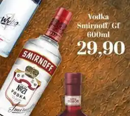 Supermercados Tauste Vodka smirnoff/gf oferta