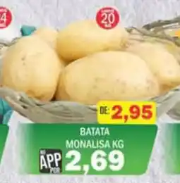 Supermercados Mendonça Batata monalisa oferta