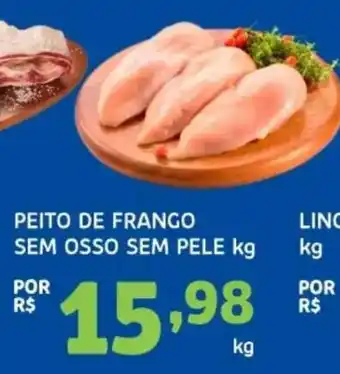 Bergamais Supermercados Peito de frango sem osso sem pele oferta