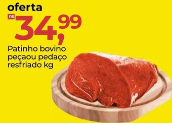 Frangolândia Patinho Bovino peca ou pedaco resfriado 1kg oferta