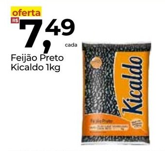 Feijao preto Kicaldo 1kg