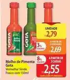 Atacadão Gota dourada - molho de pimenta oferta