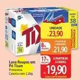 Atacadão Tixan - lava roupas em pó oferta