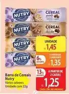 Atacadão Nutry - barra de cereais oferta