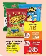 Atacadão Fandangos - salgadinho elma chips cheetos oferta
