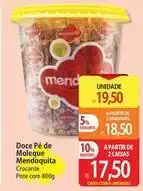 Atacadão Crocante - doce pê de moleque mendoquita oferta