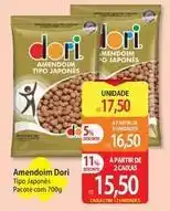 Atacadão Dori - amendoim oferta