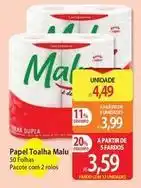 Atacadão Malu - papel toalha oferta