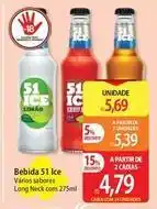 Atacadão 51 - bebida ice oferta