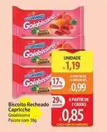 Atacadão Goiabinha - biscoito recheado oferta