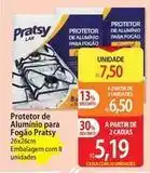 Atacadão Pratsy - protetor de aluminio para fogão oferta