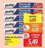 Atacadão Pratsy - polha de aluminio oferta