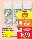 Atacadão Hiper - saco plástico picottodo hiper roll oferta