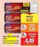 Atacadão Super - saco de lixo pack oferta