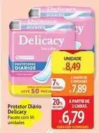 Atacadão Q delicia - protetor diário oferta