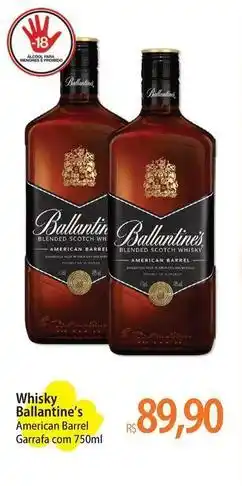 Atacadão Scotch - whisky ballantine's oferta