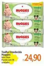 Atacadão Huggies - toalha umedecida oferta