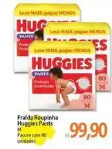 Atacadão Huggies - fralda roupinha pants oferta