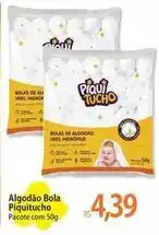 Atacadão Piquitucho - algodao bola oferta