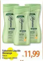 Atacadão Monange - sabonete liquido oferta