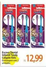 Atacadão Colgate - escova dental infantil tandy kids oferta