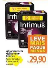Atacadão Cia noturna - absorvente em gel intimus oferta